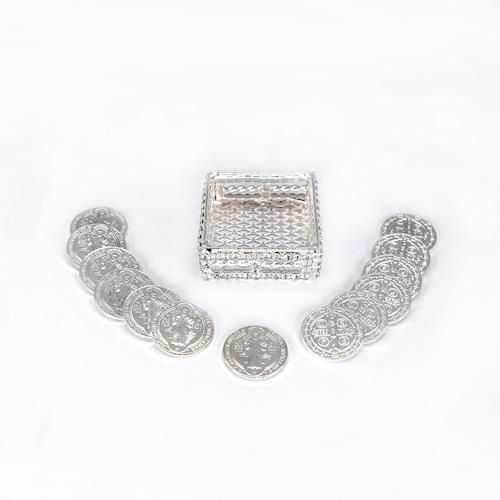 Arras de boda plata (KIT).