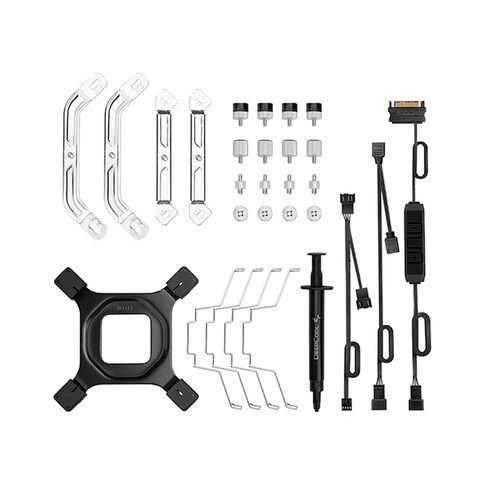 Disipador CPU DeepCool AS500 PLUS 140mm 500 - 1200RPM Negro.