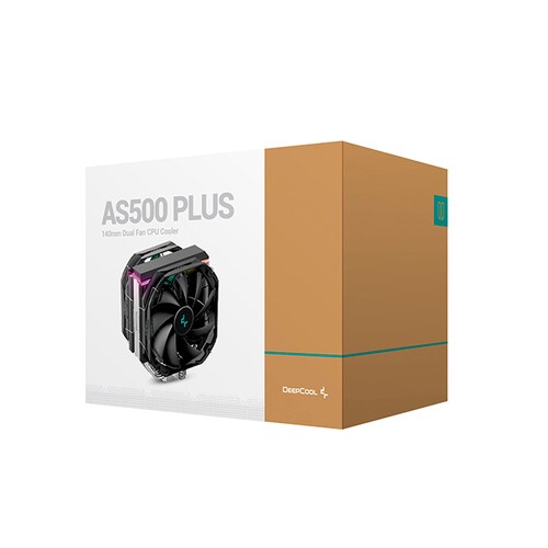 Disipador CPU DeepCool AS500 PLUS 140mm 500 - 1200RPM Negro.
