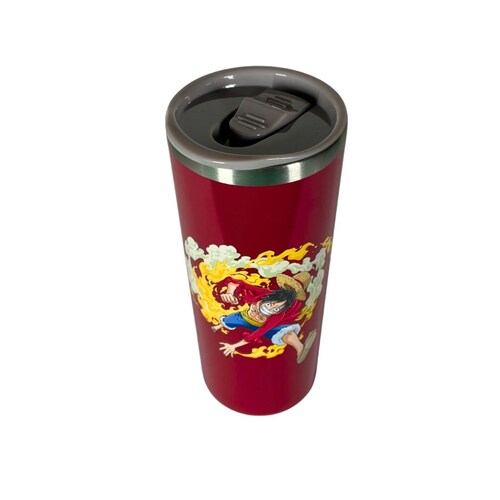 GEEK INDUSTRY - TERMO ACERO INOXIDABLE MONCKEY D. LUFFY - ONE PIECE 20 OZ.