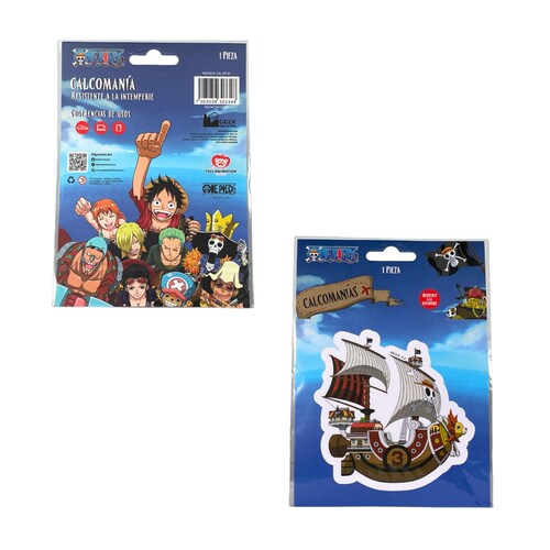 GEEK INDUSTRY - STICKERS DECORATIVOS ONE PIECE 1