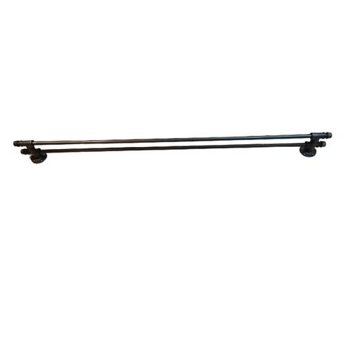 Cortinero Doble, Tubo Desmontable Industrial 2.00 M
