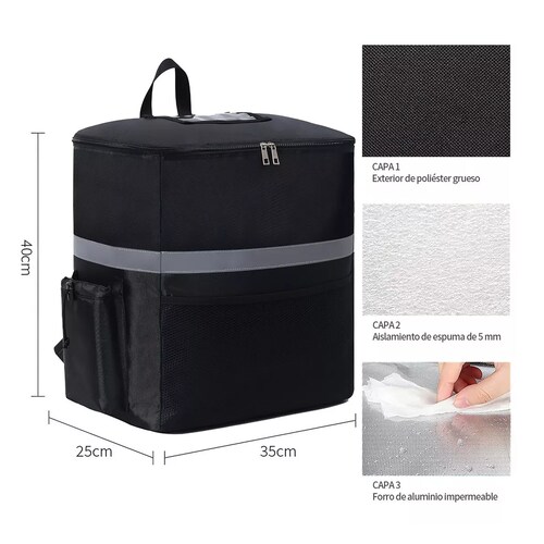Mochila Termica Multifuncional Delivery Repartidor