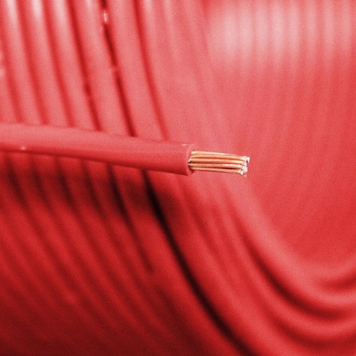 Cable Eléctrico Thw Calibre 10 Cca 100m 600 V Rojo