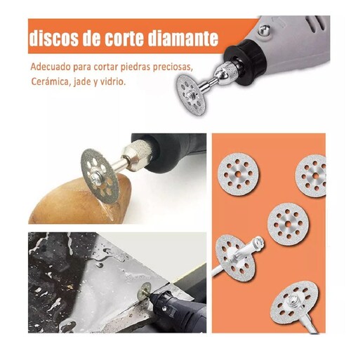 Set Discos De Corte Para Dremel Sierra Hss Taladro 99 Piezas