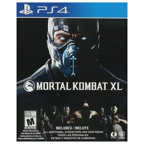 Mortal Kombat XL - PlayStation 4 - Standard Edition