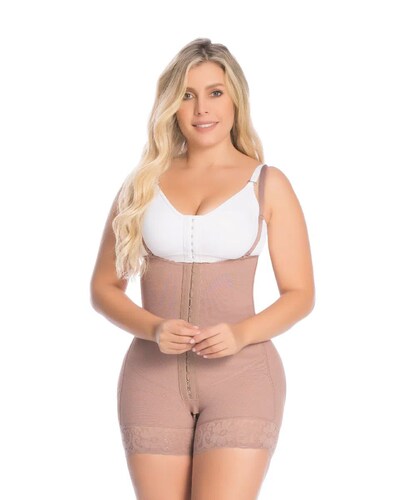 Faja Colombiana Body Short Strapless Ultra realce de Pompas Fajate Original Marca nro 1 de Colombia.