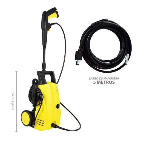 Hidrolavadora Eléctrica Alta Presión 2030 Psi Regulable