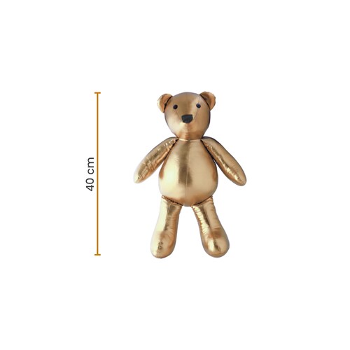 Decoración Navidad Set 2 Osos Peluche De Tela Tv Ofertas Fredo Adorno Navideño 40 Cm