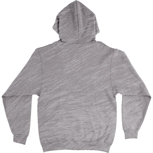 Sudadera Hoodie Unisex Gris Claro Jaspeado con Capucha y Cangurera, Calientita, Casual, Abrigo, Chamarra