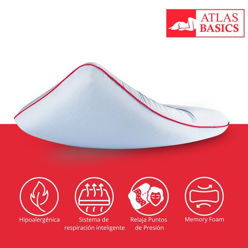 Almohada de Espuma  Memory Foam Nigth Fresh Atlas.