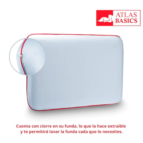 Almohada de Espuma  Memory Foam Nigth Fresh Atlas.