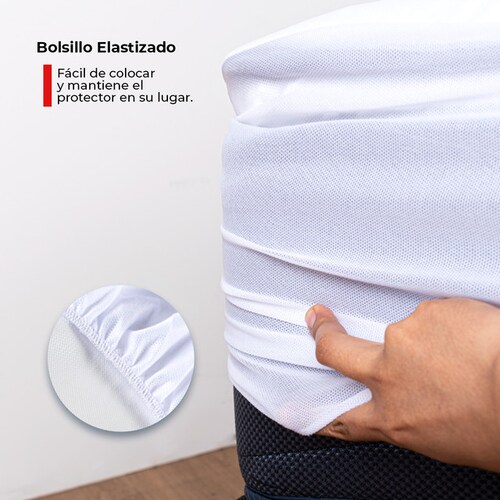 Colchón En Caja Queen Size Cora de Memory Foam + Cubre Colchón Impermeable + Juego De Sabanas  + 2 Almohadas