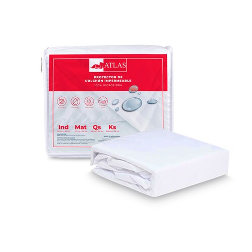 Colchón En Caja Queen Size Cora de Memory Foam + Cubre Colchón Impermeable + Juego De Sabanas  + 2 Almohadas