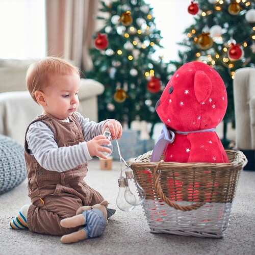 Decoración Navidad,Set 3 osos Navideños Gigantes Tv Ofertas Fredo,60,80 y 140 cm