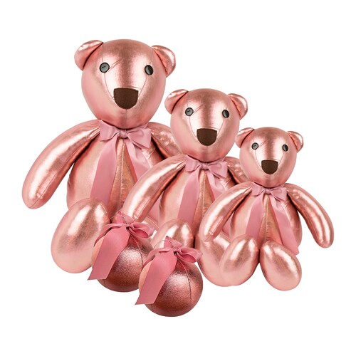 Decoración Navidad Set 3 Osos 140, 60, 40 cm + 2 Esferas 87 cm Tv Ofertas Fredo