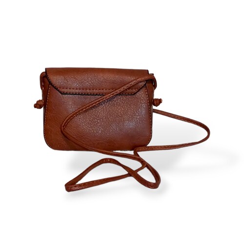 Bolsa juvenil Crossbody fina elegante piel vegana
