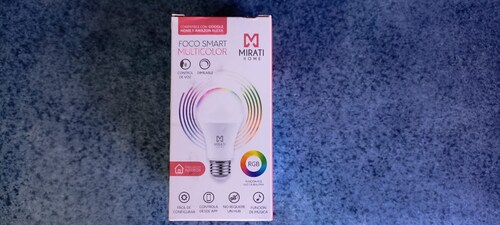 FOCO INTELIGENTE LUZ BLANCA WIFI 2.4GHZ ANDROID IOS ALEXA ASISTENTE GOOGLE LUZ CALIDA FRIA DIMMABLE