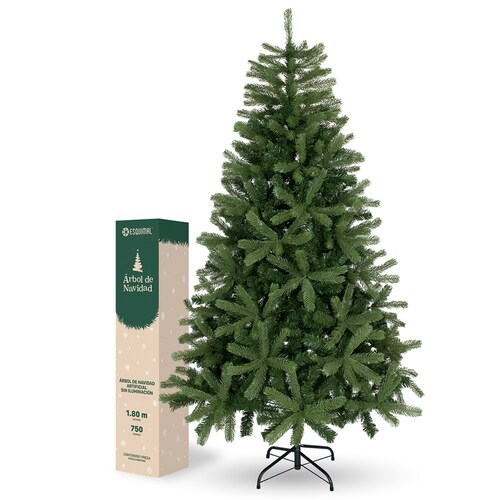 Árbol Pino De Navidad 1.80m Con Bolsa