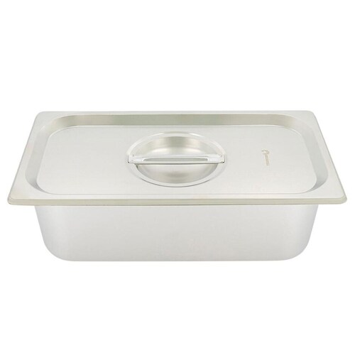 Inserto Acero Inoxidable Con Tapa 1/3 6.5CM  Shorbull.