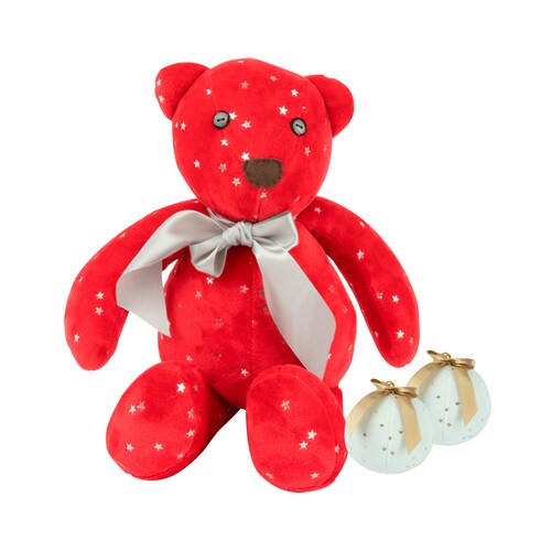 Set Decoración Navidad Oso Navideño 140cm y 2 Esferas 87cm Tv Ofertas Fredo