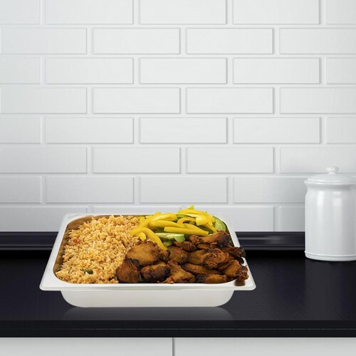Inserto Acero Inoxidable Con Tapa 1/2 10CM Cocina Shorbull.