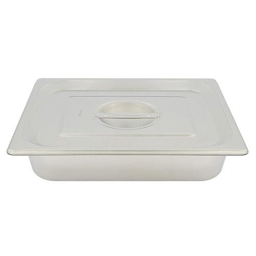 Inserto Acero Inoxidable Con Tapa 1/2 10CM Cocina Shorbull.