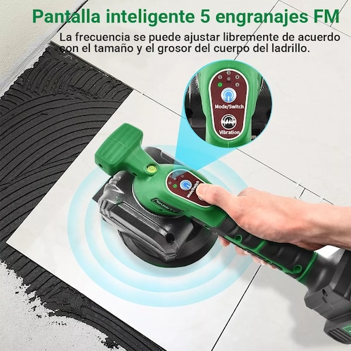 Vibrador De Azulejo Niveladores De Piso C/2batería