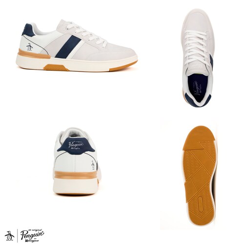 Tenis Original Penguin Style Arthur Blanco