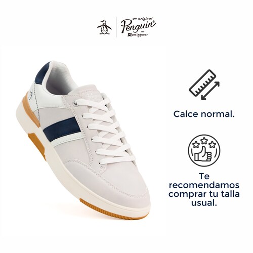 Tenis Original Penguin Style Arthur Blanco