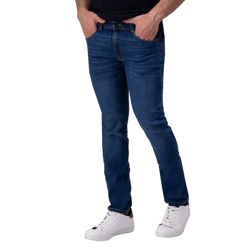 Jeans de Mezclilla Slim Fit - Denver Holstone Hombre