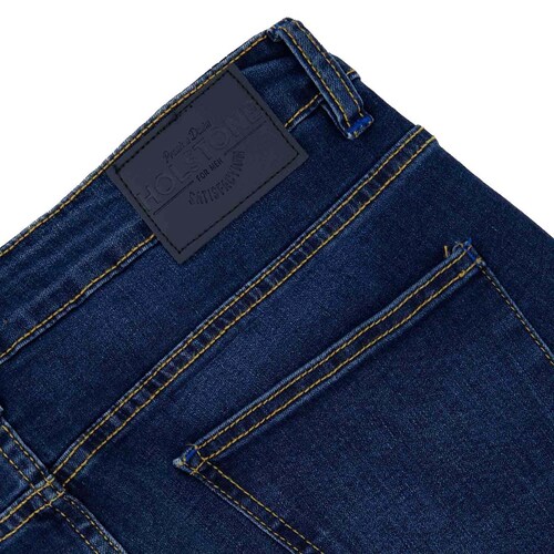 Jeans de Mezclilla Slim Fit - Denver Holstone Hombre