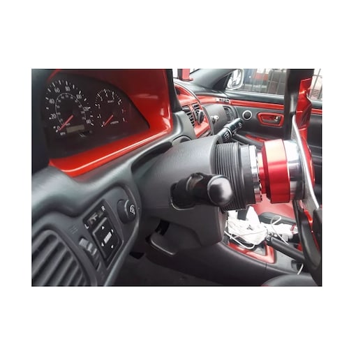 Adaptador De Cubo Liberación Rápida Para Volante Universal Negro