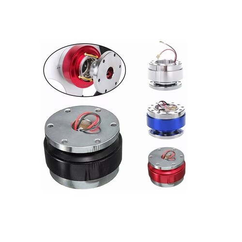 Adaptador De Cubo Liberación Rápida Para Volante Universal Negro