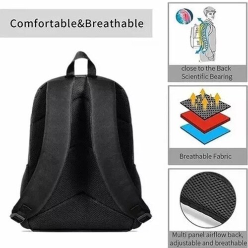 Juego De Mochila con Bandolera Lilo Stitch 3 Piezas Multicolor