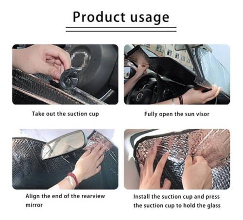 Parasol Para Parabrisas De Coche, Estampado De Estilo Indio