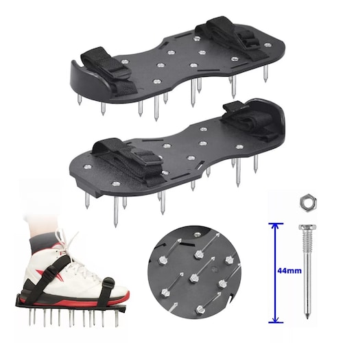 Aireador De Césped Zapatos Jardín Aflojar El Suelo Zapatos