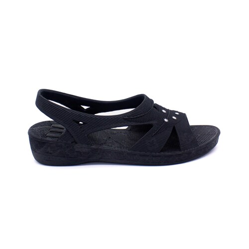Sandalias Victoria para Dama Casuales y Resistentes Luli Patotas Estilo Slip-On con Decorado de Brillos