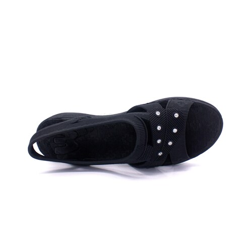 Sandalias Victoria para Dama Casuales y Resistentes Luli Patotas Estilo Slip-On con Decorado de Brillos