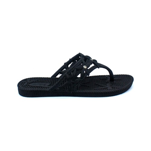 Sandalias Angy para Dama Casuales y Resistentes Luli Patotas Estilo Pata de Gallo con Tiras Floreadas y Detalles de Remachado