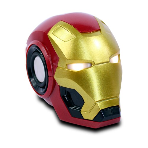 Bocina Coleccionable Altavoz Iron Man Mark 46 Fm Bt Aux.