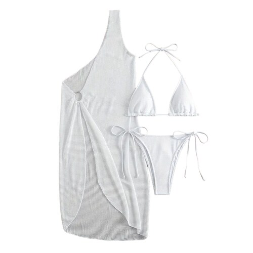 Traje de baño para mujer de 3 piezas