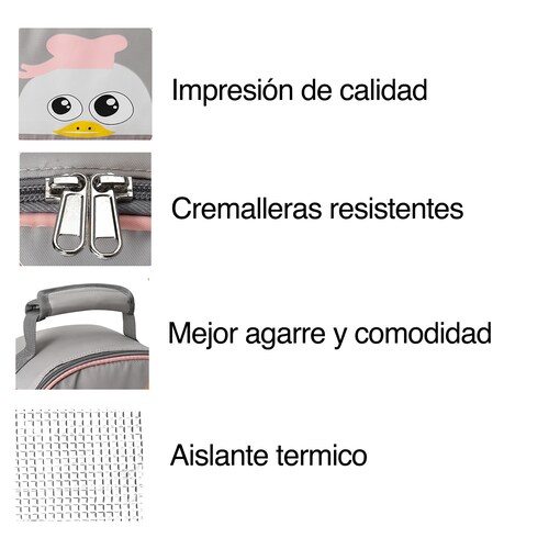 Lonchera porta biberon aislante termico para bebes ecobaby original