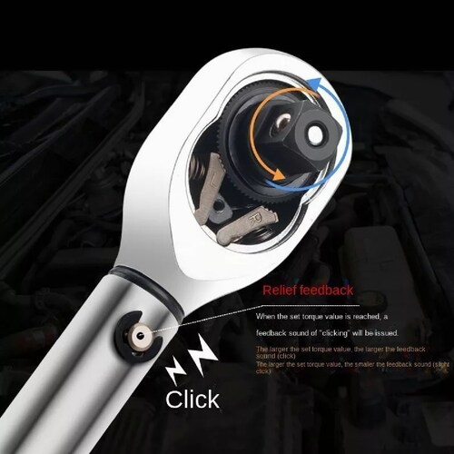 Llave Torquimetro Herramientas Para Bujías 3/8par 5 A 60n.m