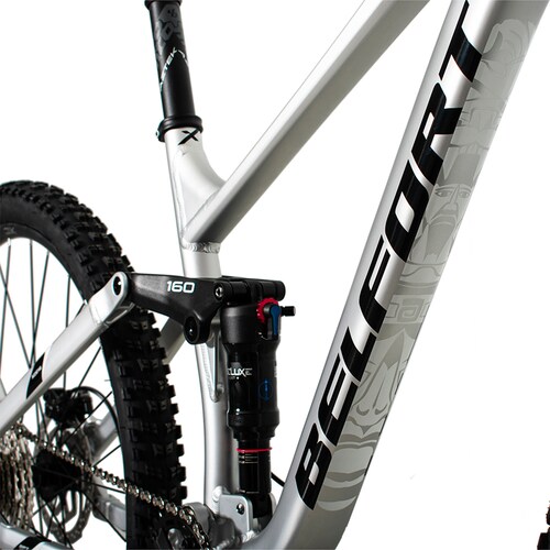 Bicicleta Belfort Balam 35 Gold R29 T17 Acero Blanco 2024.