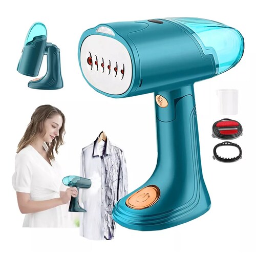 Vaporizador Máquina De Planchar De Mano Plancha De Vapor Azul