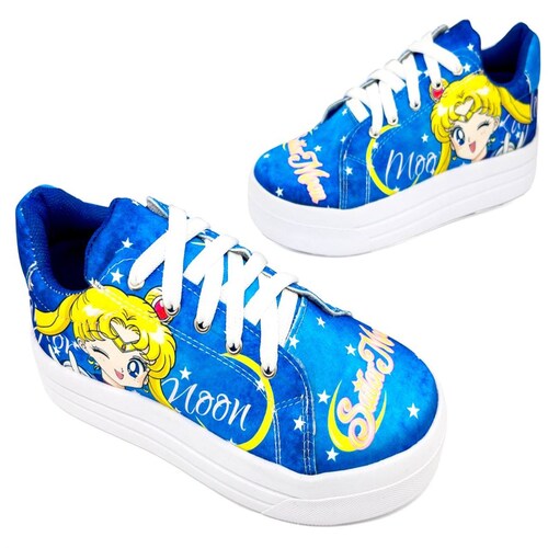 Tenis Niña Sailor Moon Pretty Guardian Anime Manga 450-2-asm.