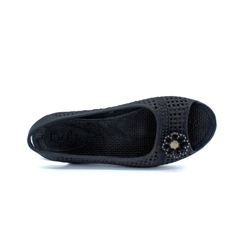 Sandalias Mimi para Dama Casuales y Resistentes Luli Patotas Estilo Slip-On con Decorado de Flor
