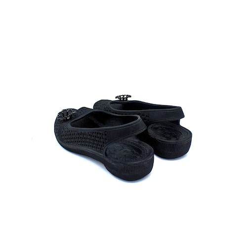 Sandalias Mimi para Dama Casuales y Resistentes Luli Patotas Estilo Slip-On con Decorado de Flor