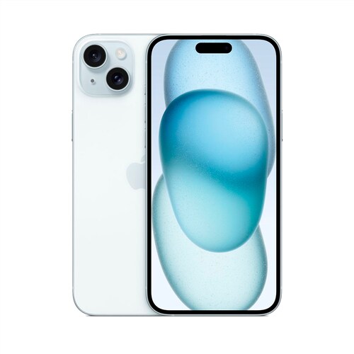 Apple iPhone 15 128GB SIM Fisico Azul Claro Liberado NUEVO.